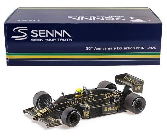 Lotus Renault 98T F1 1986 - Formula 1 - Ayrton Senna - 1/18